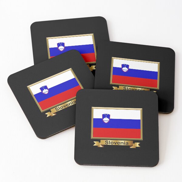 Item preview, Slovenia Civil Flag Gifts, Masks, Stickers & Products (N) designed and sold by mpodger.