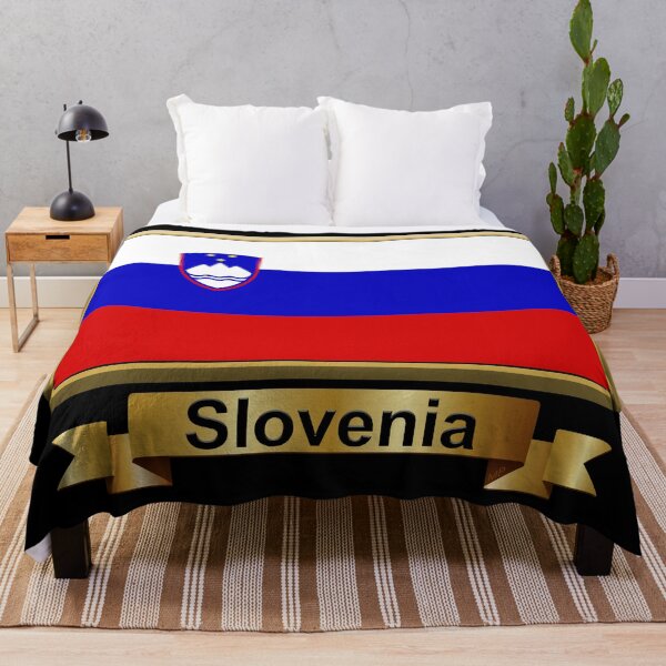 Item preview, Slovenia Civil Flag Gifts, Masks, Stickers & Products (N) designed and sold by mpodger.