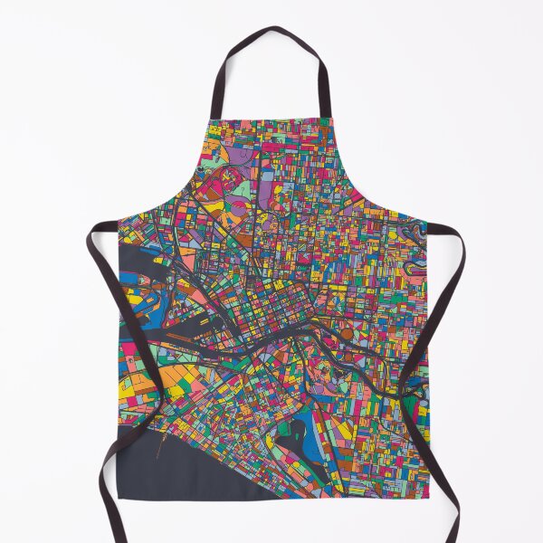 Item preview, Melbourne Map - Mosaic - 2021 Colors designed and sold by HomeCities.