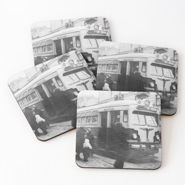 Item preview, soviet tramway designed and sold by DonnaBlankaArt.