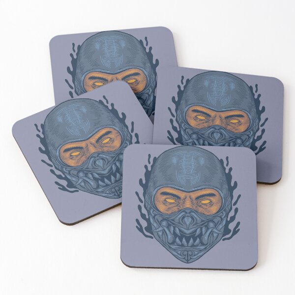 Item preview, Mortal combat face character illustration designed and sold by Ushopfake.