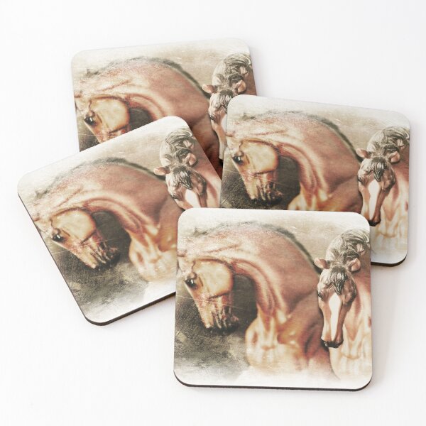 Item preview, Mirrored Horses designed and sold by Liz Lane.