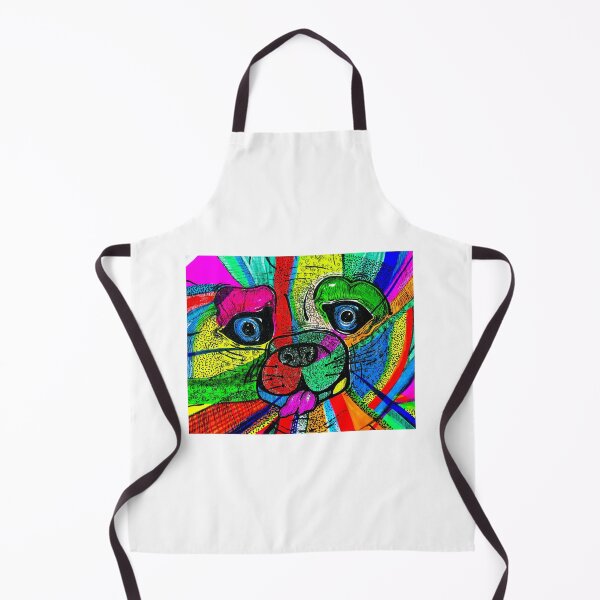 Item preview, Bright eyed dog designed and sold by Charlotte Smith.