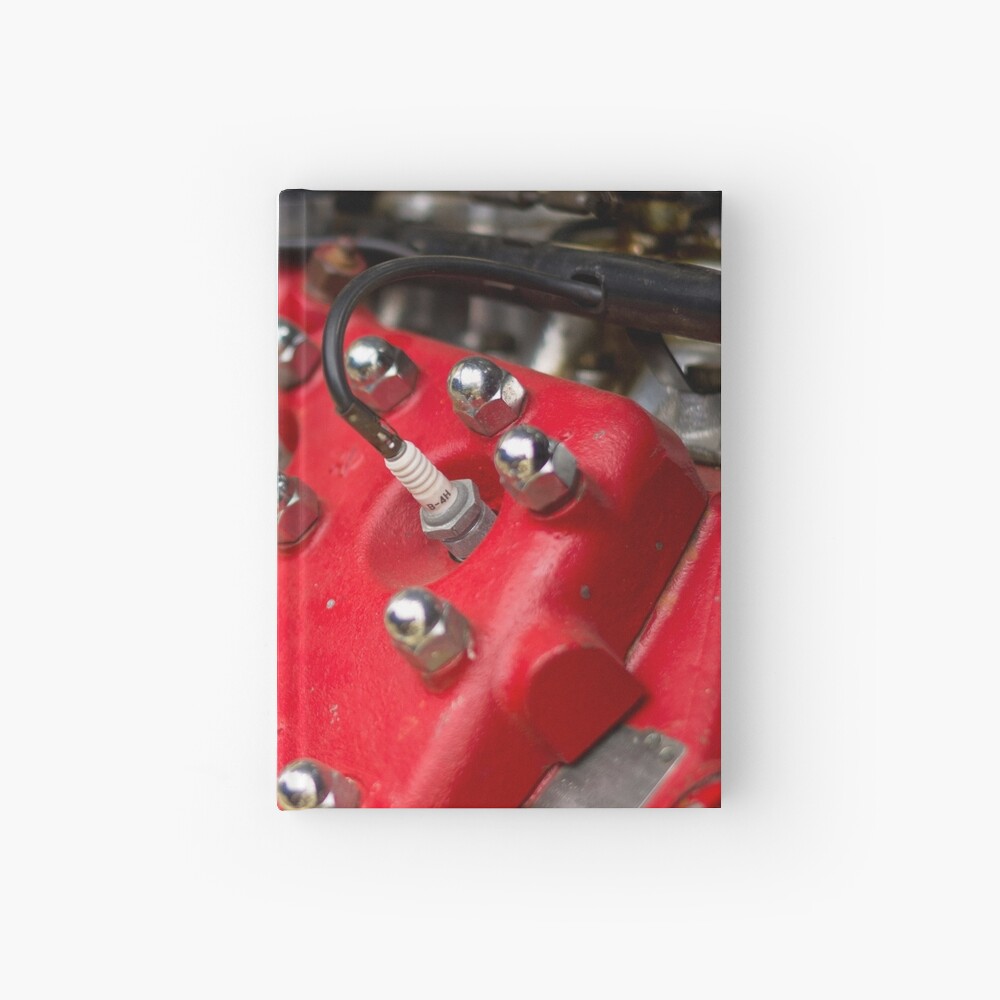 Red Flathead V8 Hardcover Journal