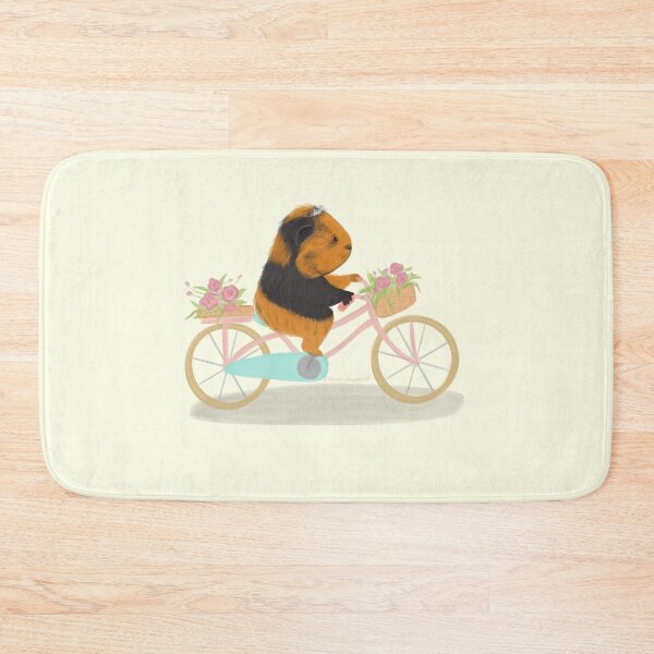 Item preview, Guinea pig riding a bicycle  designed and sold by mondesign26.