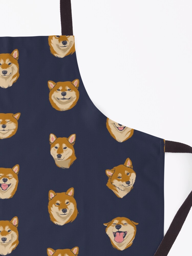 Alternate view of Shibas for days. Apron