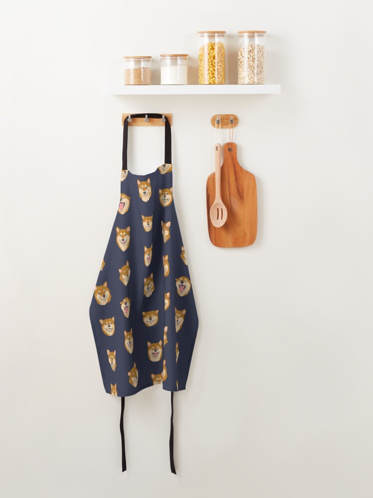 Alternate view of Shibas for days. Apron