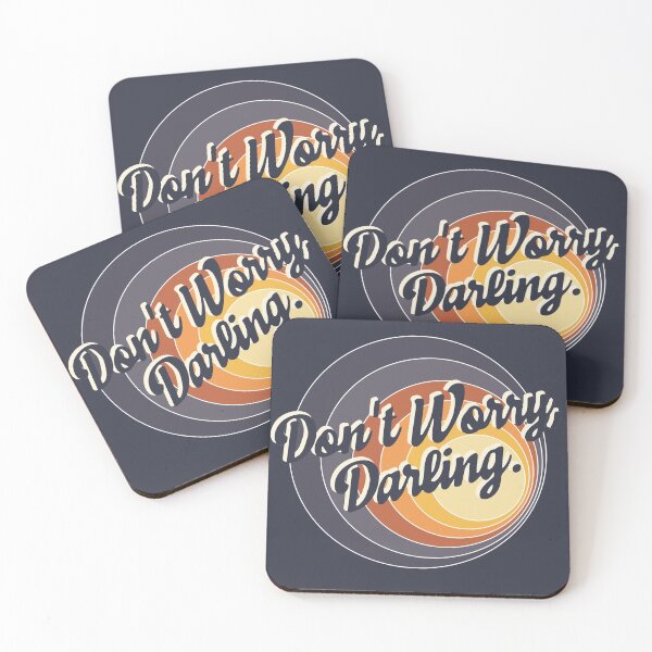 Item preview, Aesthetic minimalist movie poster "Don’t worry Darling" (2021) designed and sold by TrueType.