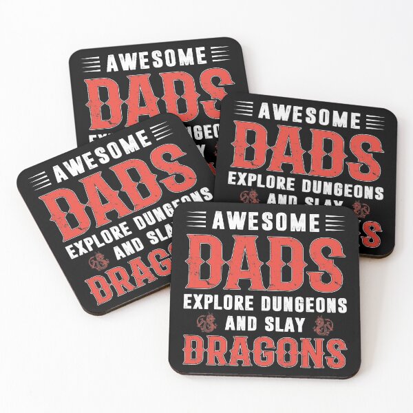 Item preview, Awesome Dads Explore Dungeons And Slay Dragons designed and sold by mdnrsakib.