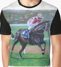 Black Caviar wins the Lightning Stakes Graphic T-Shirt