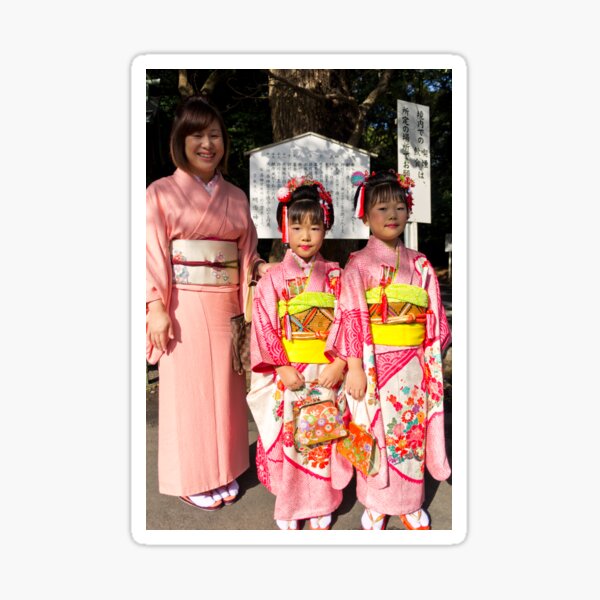 Shichi-Go-San Festival – Image 03, Japan Sticker