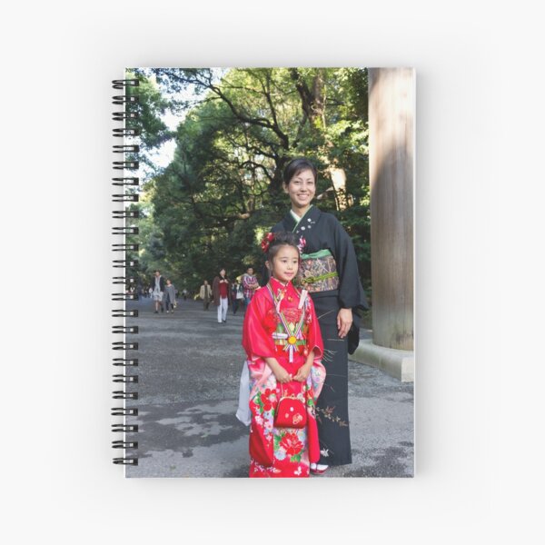 Shichi-Go-San Festival – Image 02, Japan Spiral Notebook