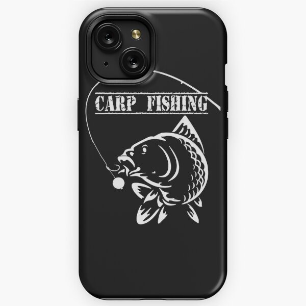 Fishing Bass Fish Angling Hard Rubber TPU Slim Case Cover for iPhone 15 14  13 12 Max Mini Pro Max 11 XR Plus X Max SE, Ipod Touch 7 6 