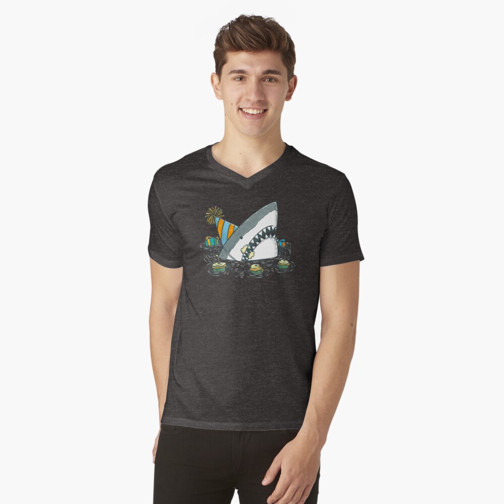 Item preview, V-Neck T-Shirt designed and sold by nickv47.