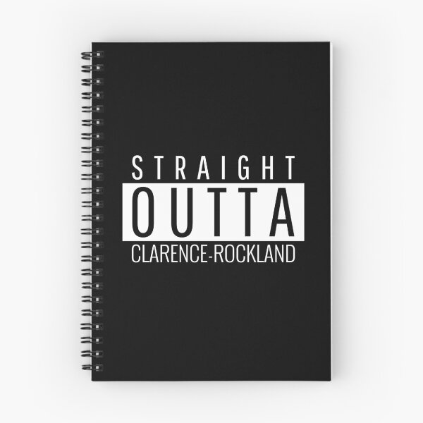 Item preview, Straight Outta Clarence-Rockland  designed and sold by Teelogic.