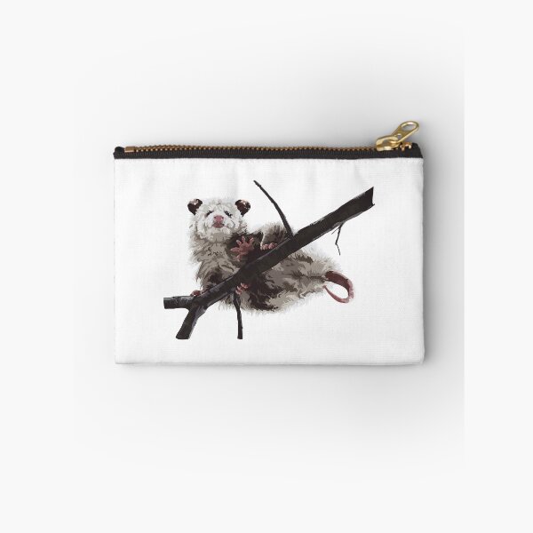 Item preview, Opossum's butt on a branch, small print white edition designed and sold by bye-then.