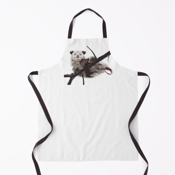 Item preview, Opossum's butt on a branch, small print white edition designed and sold by bye-then.