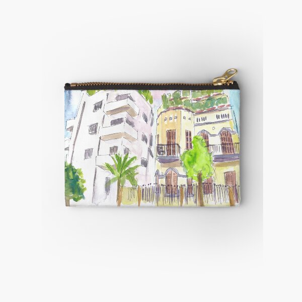 Item preview, Neve Tzedek Tel Aviv Old Houses and Bauhaus Street designed and sold by artshop77.