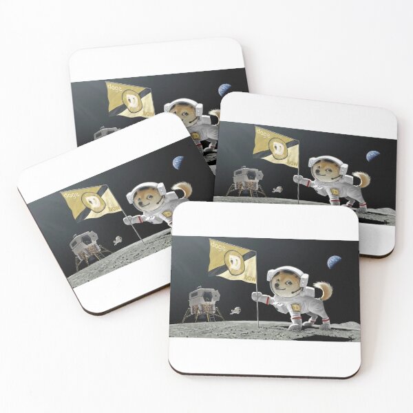 Item preview, Doge on the moon Wow designed and sold by NiceDesigning.
