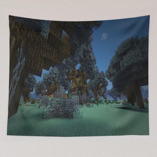 Item preview, minecraft world night time designed and sold by THB designs.