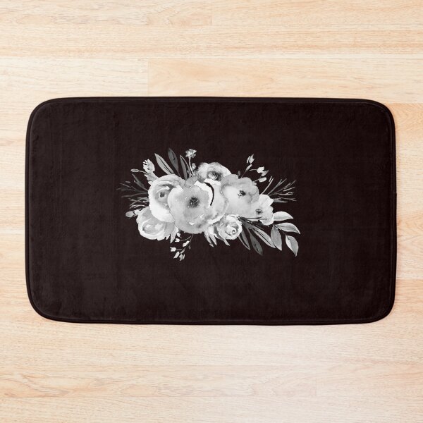Item preview, Gray Flowers Watercolor Painting Art designed and sold by VittaArtDream.