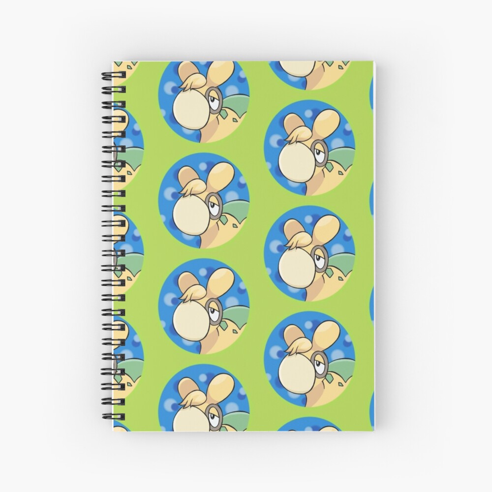 648 Meloetta Spiral Notebook for Sale by MapleRose