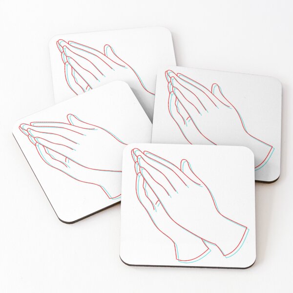 Item preview, Trippy 3D Prayer Hands - Version 2 designed and sold by PandaParcels.