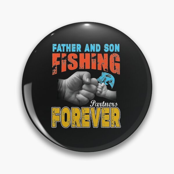 Item preview, Father & Son Fishing Forever designed and sold by teeuniq.