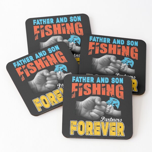 Item preview, Father & Son Fishing Forever designed and sold by teeuniq.