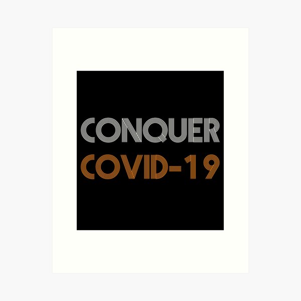 Item preview, Conquer covid 19 designed and sold by Magic-Corner.