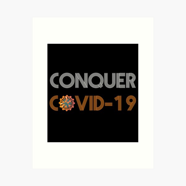 Item preview, Conquer covid 19 2 designed and sold by Magic-Corner.