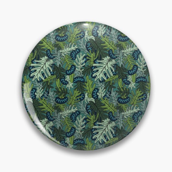 Item preview, Mitochondria Jungle on Teal designed and sold by Hodgepodge Bricolage.