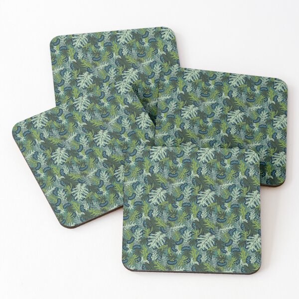 Item preview, Mitochondria Jungle on Teal designed and sold by Hodgepodge Bricolage.