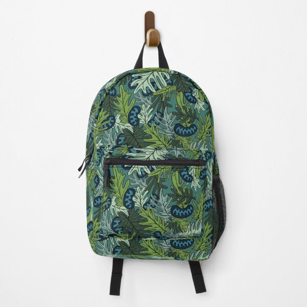 Item preview, Mitochondria Jungle on Teal designed and sold by Hodgepodge Bricolage.