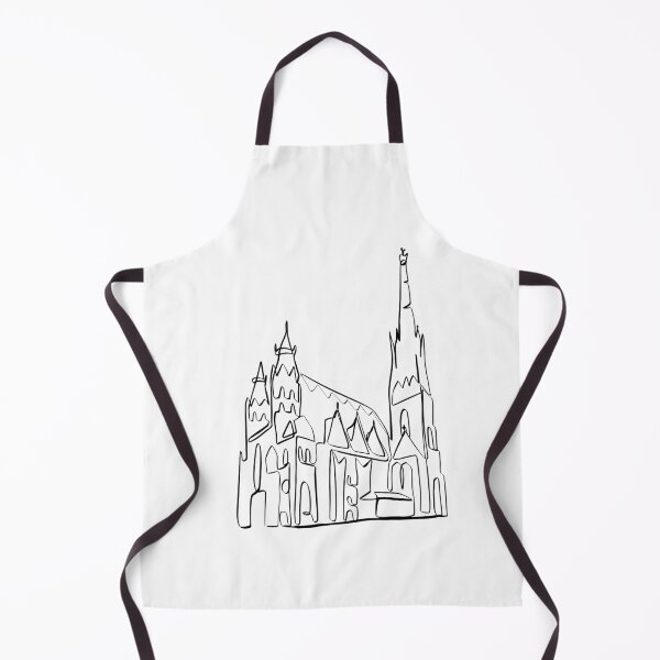 Item preview, STEPHANSDOM VIENNA AUSTRIA LINE ART | Sightseeing | Travel designed and sold by yourtravelguide.