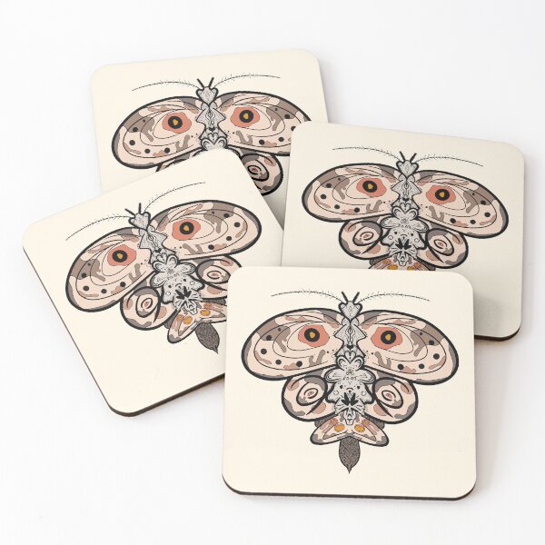 Item preview, Woodland Moth designed and sold by GanjaChai.