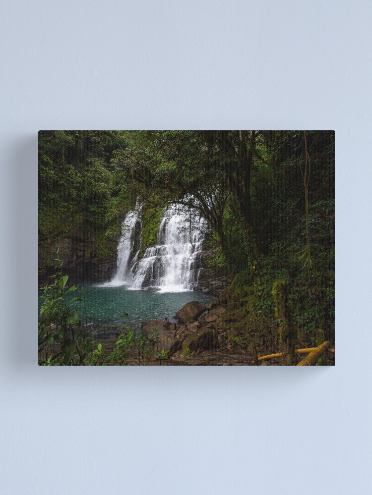Thumbnail 1 of 3, Canvas Print, Waterfall Music designed and sold by darren-j-mcleod.