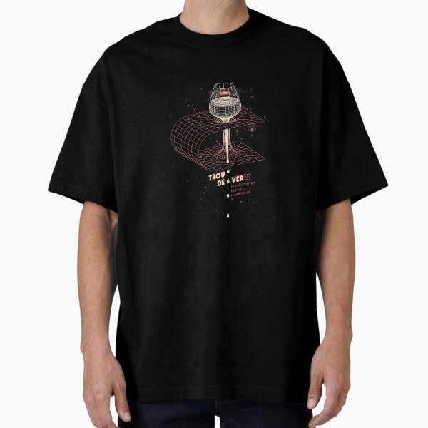 Interstellar drink T-shirt oversize