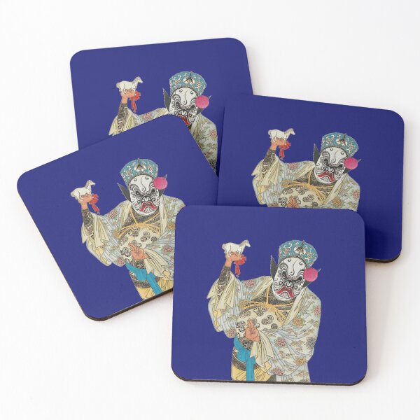 Item preview, Little horse holding asian traditional opera actor designed and sold by Zanimations.