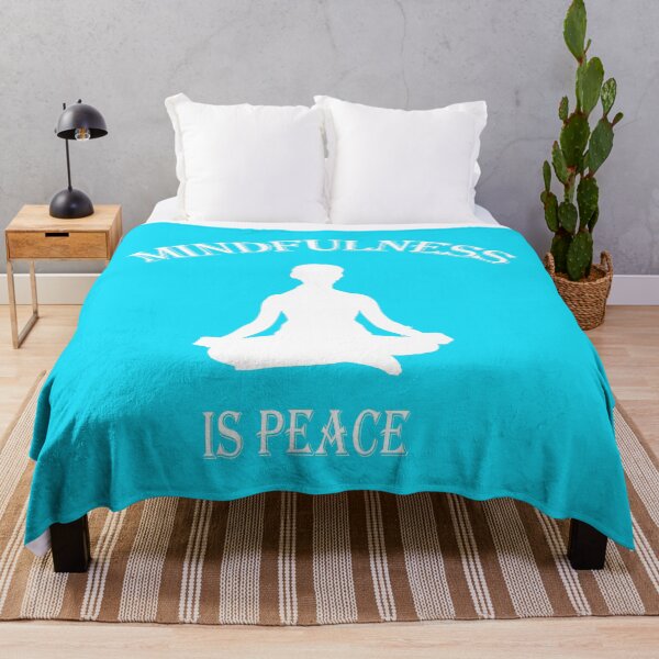Item preview, mindfulness is peace designed and sold by Jhonysaurus.