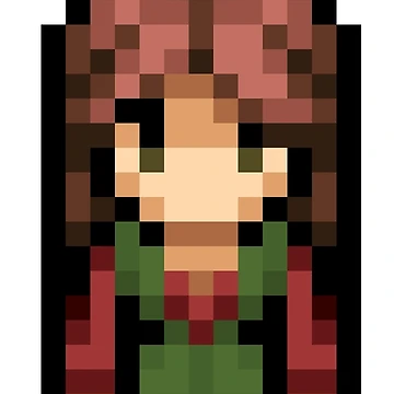 Artwork thumbnail, Pixel Art NPC "Rae Rae" by fallinfrog