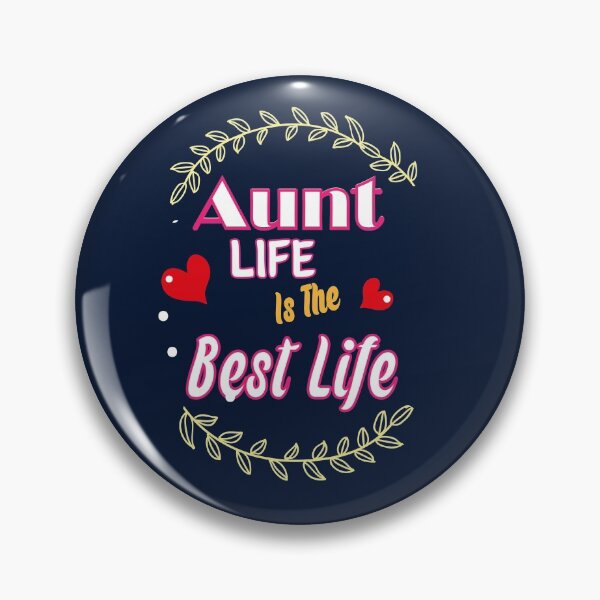 Item preview, Aunt Life is the Best Life Illustration Fun Cute Awesome Auntie Gift  designed and sold by Amirebdesign.