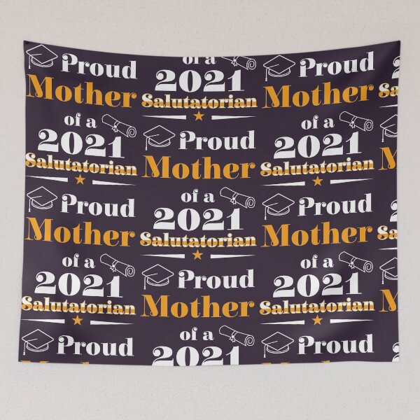 Item preview, Salutatorian Class 2021 Proud Mother Family Graduation product designed and sold by doodabobs.