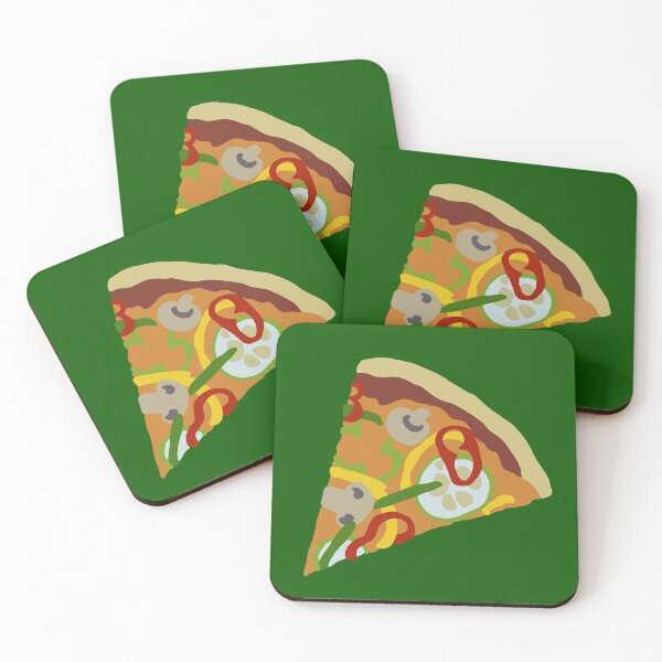 Item preview, A Slice of Vegetarian Pizza (Large) designed and sold by Suchnothing.