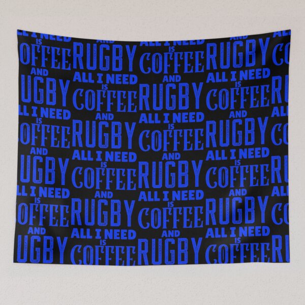 Item preview, All I Need Is Coffee And Rugby, Funny Rugby And Coffee Gift For Mum's, Dad's, Brother's, and Sister's designed and sold by BigJackTees.