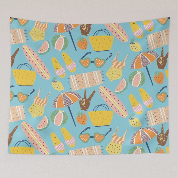Item preview, Summer Beach Pattern designed and sold by Veriepear.