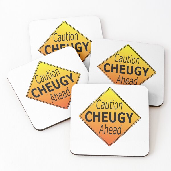 Item preview, Caution CHEUGY Ahead T-Shirt designed and sold by ThinkinClothing.