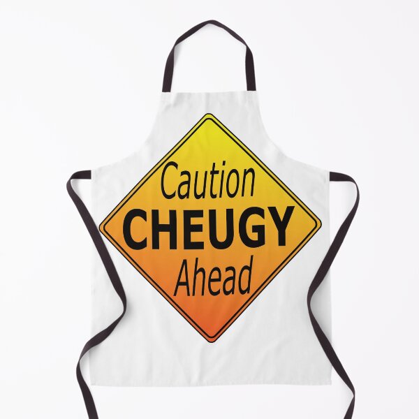 Item preview, Caution CHEUGY Ahead T-Shirt designed and sold by ThinkinClothing.