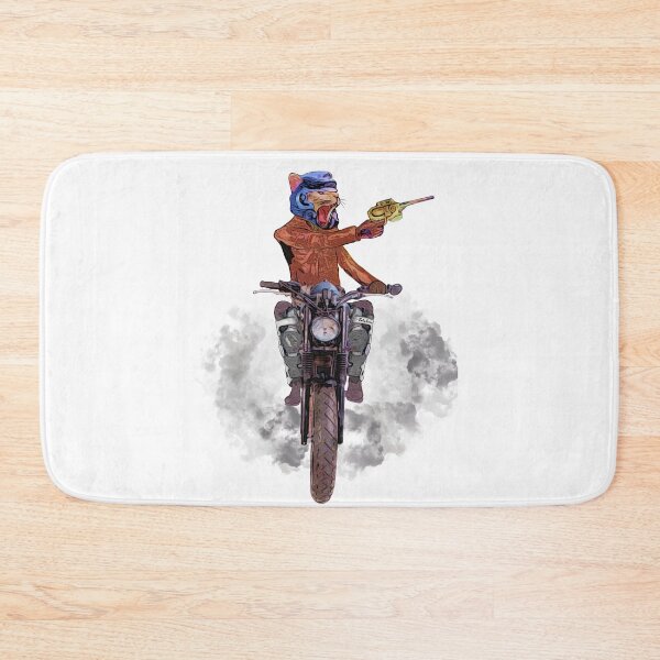 Item preview, Fury Cat Riding Motorcycle designed and sold by felissimha.