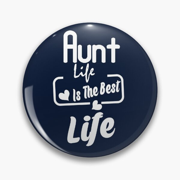 Artikelvorschau, Tante Life ist das beste Leben Illustration Fun Cute Awesome Auntie Geschenk entworfen und verkauft von Amirebdesign.